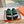 HM 25 Extra Sandal Green Silver Metalic Calfskin