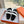HM Chypre Sandal White mix Black Calfskin 202816