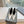 ZIPPER POINTED-TOE HIGH PUMPS IN WHITE WAX-OIL SHEEPSKIN