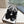 CC Sandals with bow tie Black 7cm Lambskin 202870