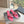 CAGOLE FLAT MULES IN FRENCH PINK CALFSKIN