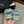 dad sandal mule cream raffia tiffany blue calfskin