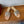 RC 25 Crystal Chandelier Sandals Orange Sheepskin 221960
