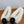 CC Coco Neige 25/26 Ballet Flats Black Suede White Furry