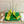 BV 26s Stretch Lace-Up Sandal 9cm Neon Green Metallized Mesh Leather