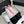 CC 25p Ballet Flat Pink Mesh Fabric Grosgrain