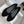 The Row Ballet Flats Bow Black Suede 290734