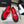 CC 26s Coco Beach Mary Janes Red Black Fibers Rubber 767082
