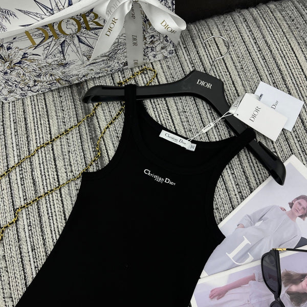 Dior 25C Tank Top Black 228436