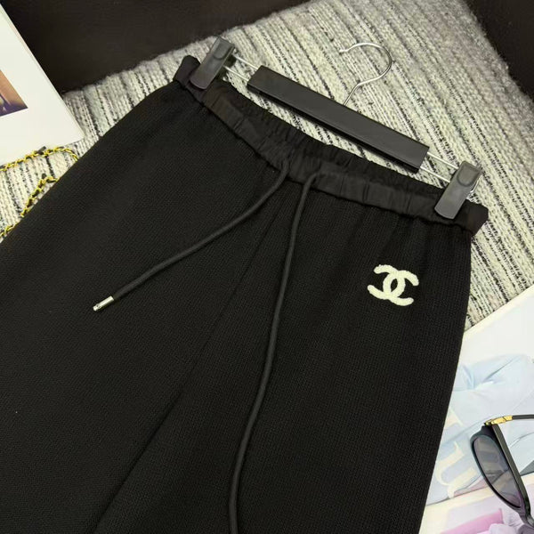Chanel 2025 Pant Black Wool 318973