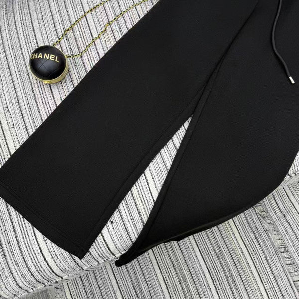 Chanel 2025 Pant Black Wool 318973