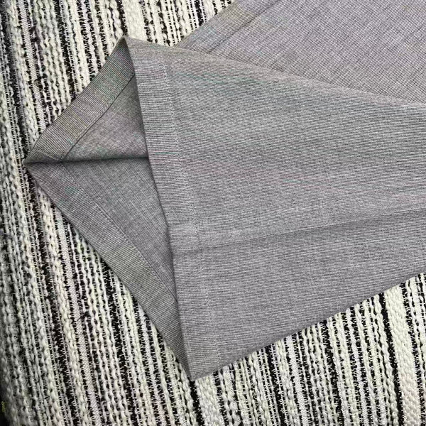 MM6 Waist Wide-Leg Suit Trousers Grey Linen 387968