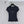 MM6 Rhinestone Letter Short-Sleeved T-Shirt Black Cotton 387956