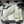 25S Embroidery Double C Mule 50mm White Lambskin 247578