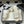 25S Embroidery Double C Mule 50mm White Lambskin 247578