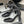CC 25S Double C Rhinestone Buckle Bow High Heel Pump 85 Black Sheepskin 247573