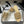 CC 25S Buckle Bag Mule Sandal 50mm Beige Lace Fabric and Sheepskin 247595