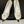 CC 25C Classic Camellia Pointed High Heels Pump 85mm White Suede 247616