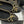 CC 25S 20mm Chain Bow Single Flat Black Velvet Sheepskin 247652