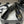 CC 25S 20mm Chain Bow Single Flat Black Velvet Sheepskin 247652