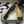 CC 25S 20mm Chain Bow Single Flat Beige Sheepskin Black Grosgrain 247654