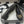 CC 25S 20mm Chain Bow Single Flat Black Sheepskin Grosgrain 247656
