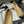 CC 25S 60mm Chain Bow Single Pumps Beige Sheepskin Black Grosgrain 247662