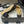 CC 25S 60mm Chain Bow Single Pumps Beige Sheepskin Black Grosgrain 247662