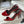 The Row 25S Strap High Heel Sandals 85mm Red Snake Pattern Cowhide 286187