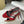 The Row 25S Strap High Heel Mule Sandals 85mm Red Snake Pattern Cowhide 286203