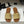 CL Marina Fringed Flat Mule In Caramel Denim 319735