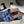 CL Marina Fringed Mule 40mm In Blue Denim 319738