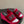 CC 25 Platform Slippers Red Velvet Sheepskin 334238