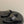 CC 25B Chain Bow Flip-flops Black Sheepskin 393987