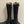 HM Jumping Boots Black Kelly Buckle Suede 423267