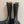 HM Jumping Boots Black Kelly Buckle Cowhide Leather