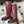 HM Jumping Boots 50mm Wine Red Edge Lock Calfskin
