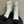 CC 25B Chain Short Boot 70mm Black White Denim Cowhide 423148