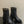 CC 25B Chain Short Boot 70mm Black Denim Cowhide 423149