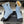 CC 25B Chain Short Boot 25mm Black Light Blue Denim 423151