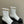 CC 25B Chain Short Boot 25mm Black White Denim Cowhide 423153