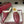 GG horsebit flat mules red cowhide 534711