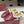 GG horsebit flat mules red cowhide 534711