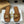 CD 26 Chunky Heel Sandals Tan Leather 593530
