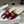 CD 26 Flat Mule Burgundy Patent Cowhide 593598
