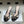 CD 26SS D'Trick Heeled Sandal 10cm Black Bow Detail Sheepskin 632581