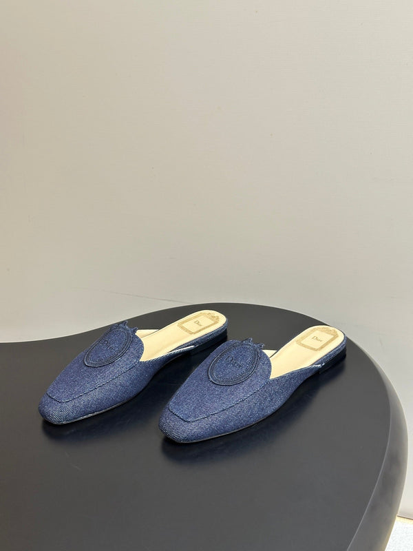 CD Médaillon Mule Dark Blue Denim 834919
