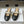 CD J'Adior Mules Black Beige Leather 834936