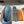 HM Blossom Mule 65mm Stale Blue Suede 902905