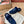 Loro Piana Charms Walk Flat Mules Dark Blue Suede Fur 623532